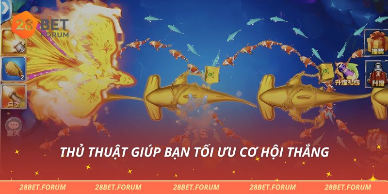 Bắn Cá Xèng Đổi Thưởng - Hướng Dẫn Chơi Và Thủ Thuật Hay 4 Thủ thuật giúp bạn tối ưu cơ hội thắng