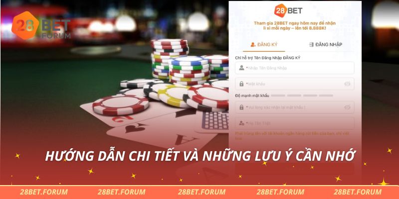 Hướng dẫn chi tiết và những lưu ý cần nhớ