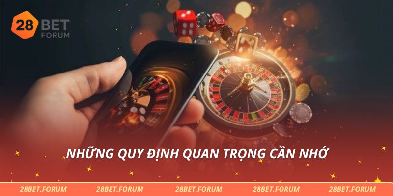 Những quy định quan trọng cần nhớ